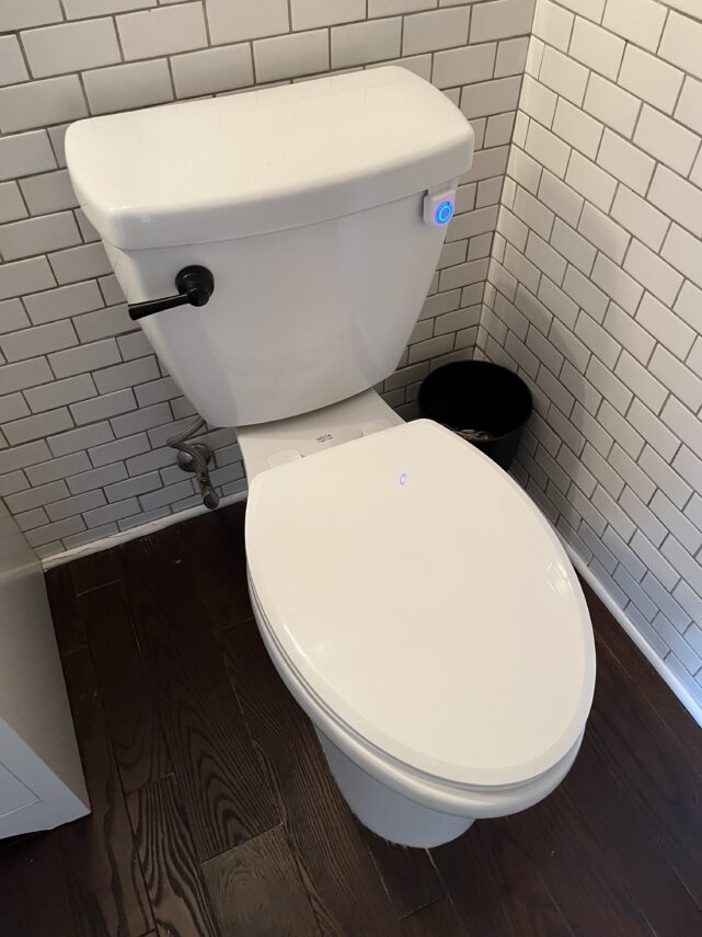 Main Floor Bathroom (Basement Exhaust Connection)