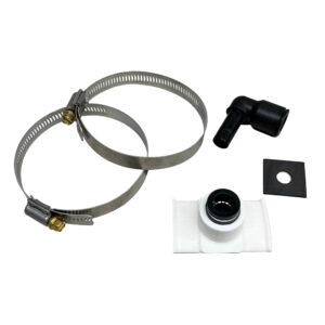 Sanitary Pipe Exhaust Connection Kit - 1/2in